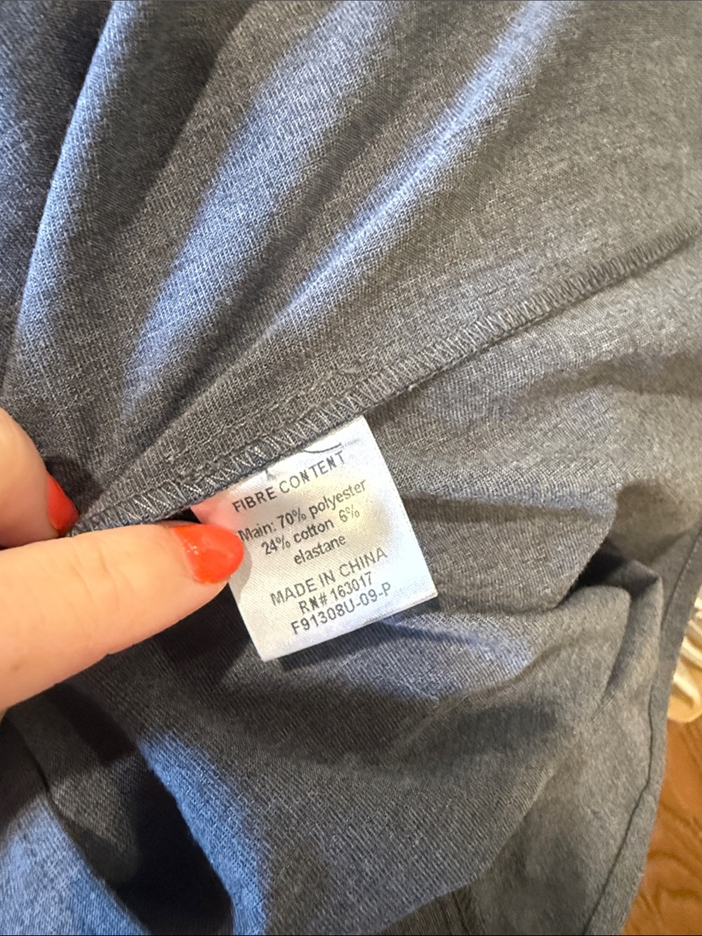 Princess Polly Fenny grey mini halter dress, size 12 - Picture 7 of 8